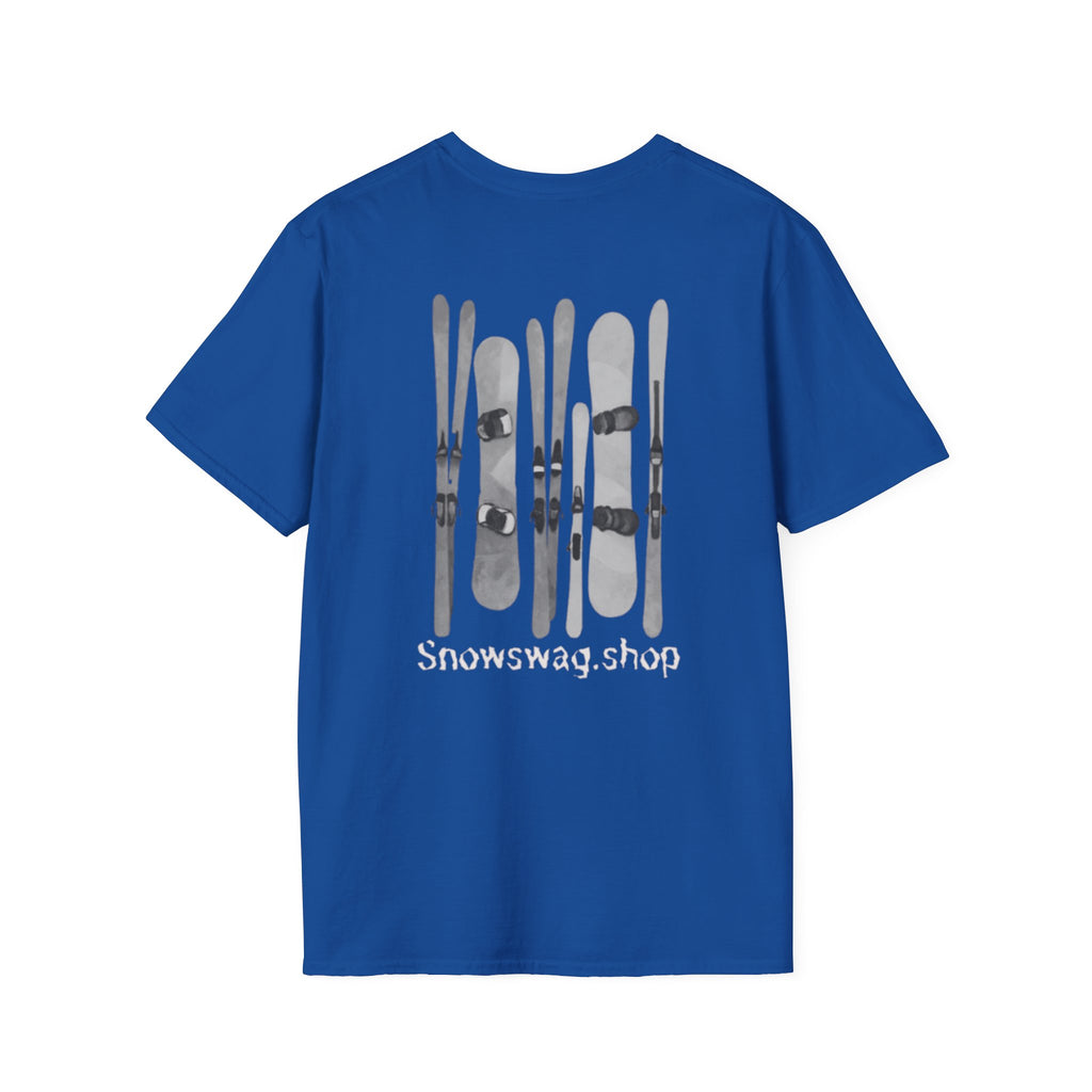 Snow Swag Ski Adult T-Shirt — Unisex