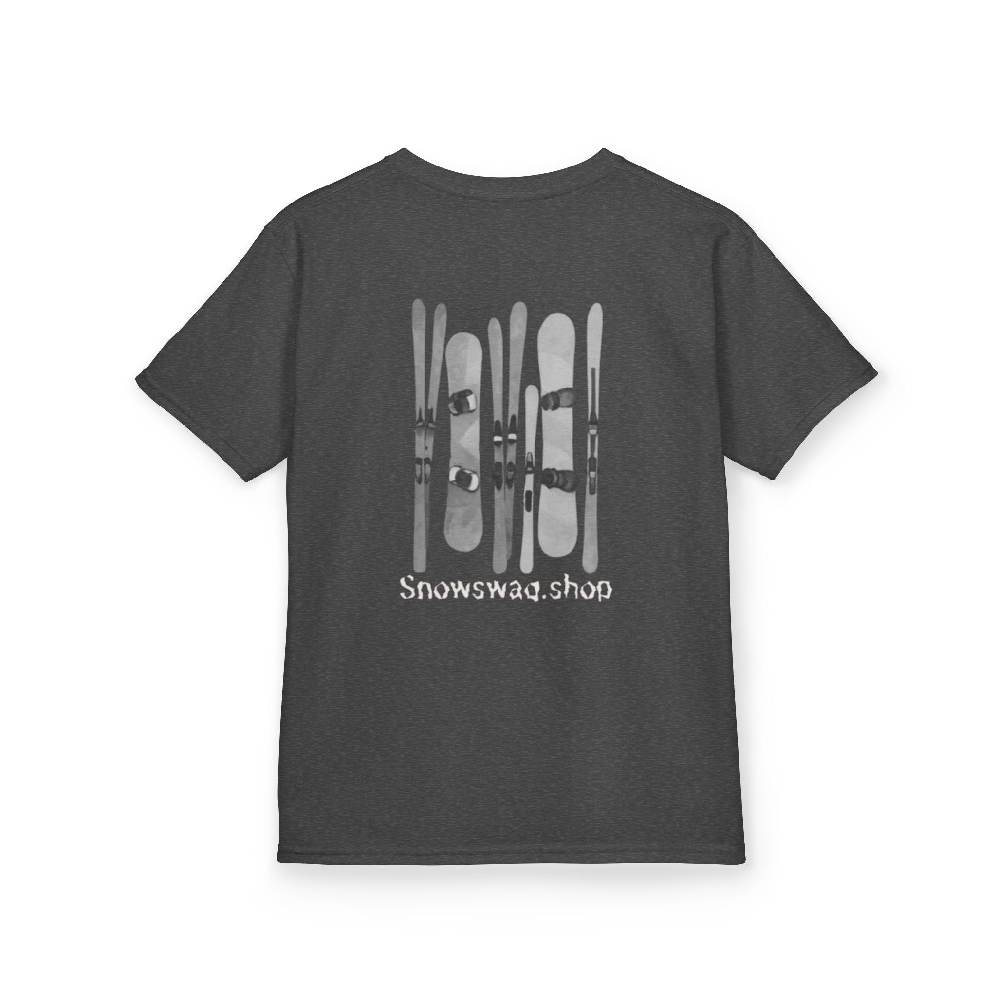 Snow Swag Ski Kids T-Shirt - WINTER DROP Unisex