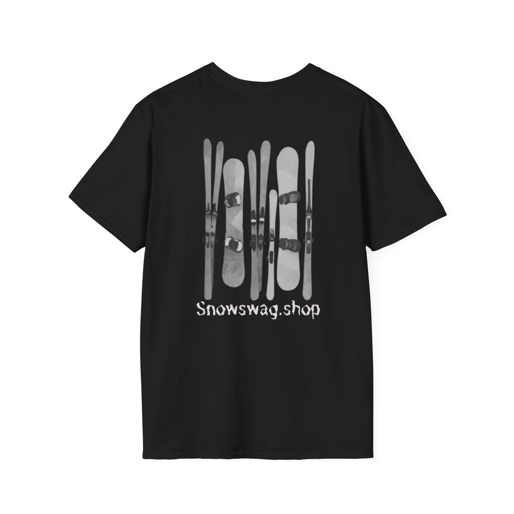 Snow Swag Ski Adult T-Shirt — Unisex