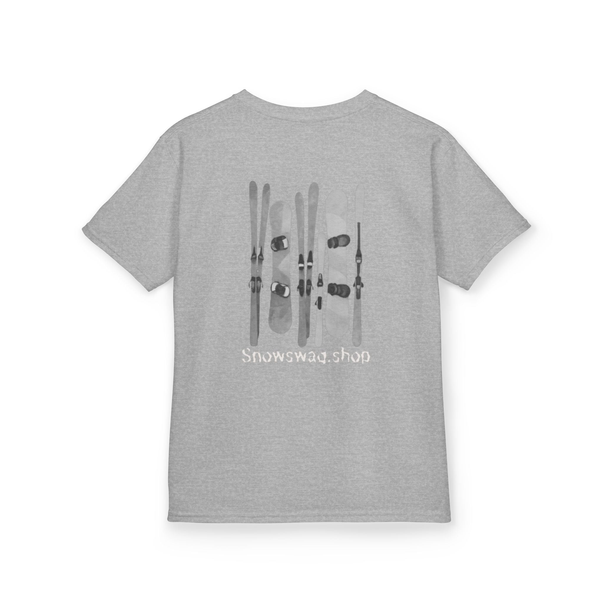 Snow Swag Ski Kids T-Shirt - WINTER DROP Unisex