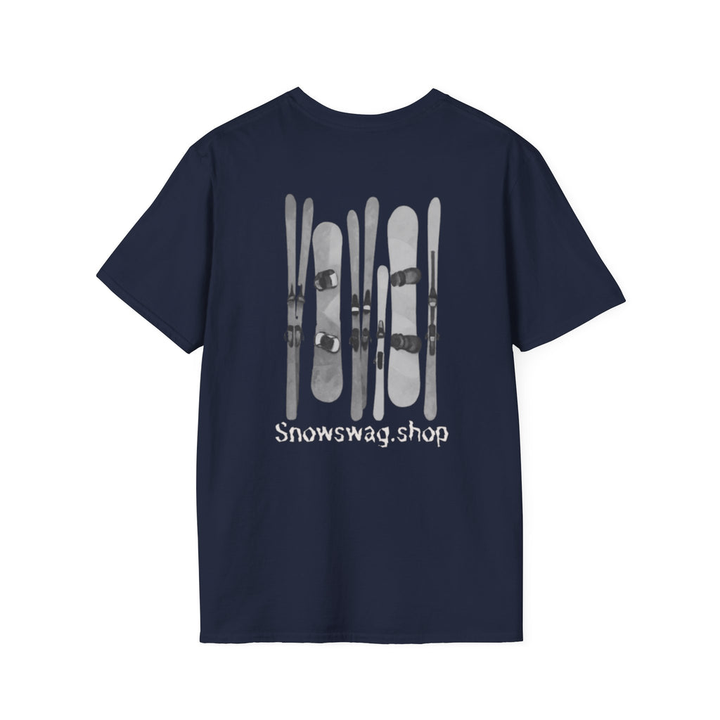 Snow Swag Ski Adult T-Shirt — Unisex