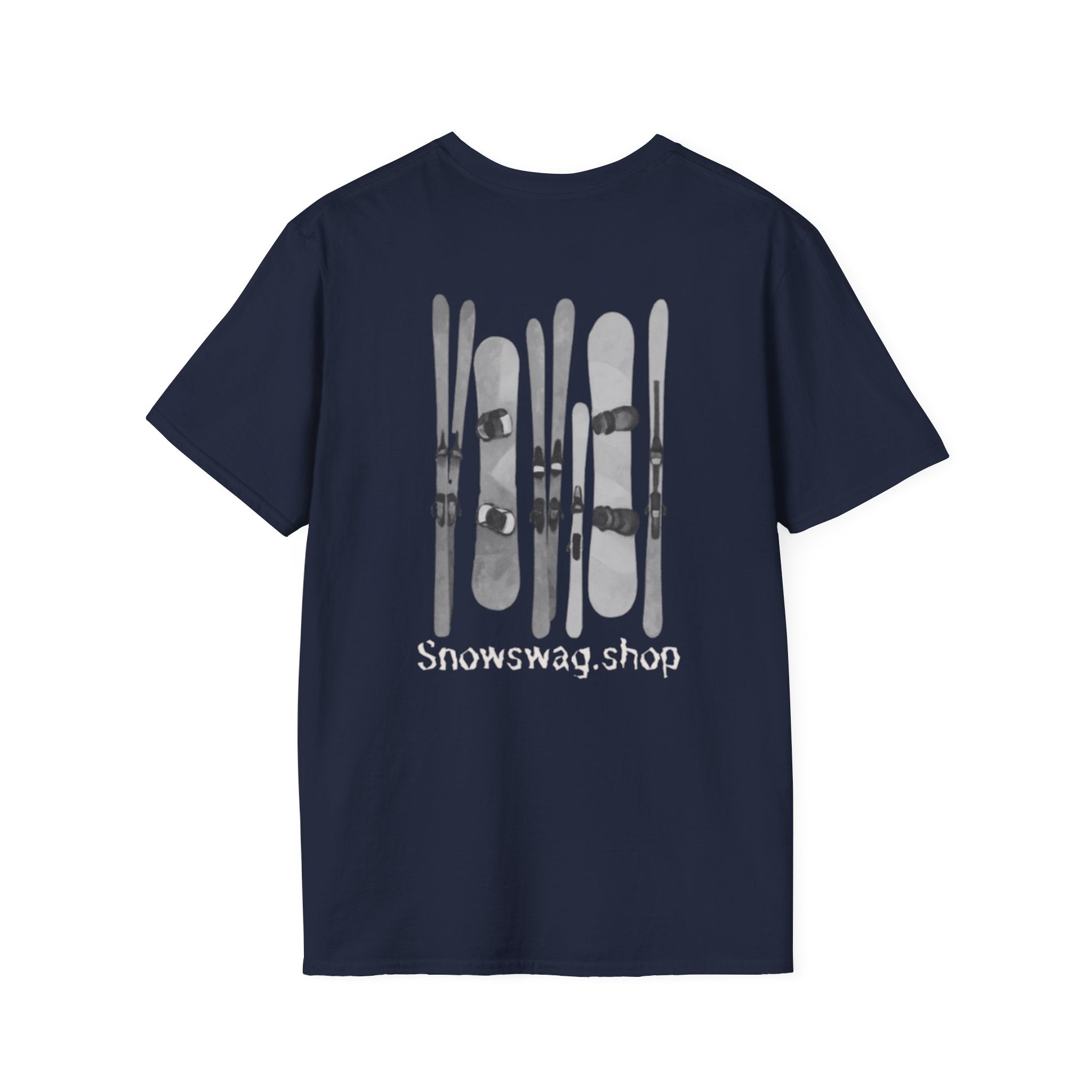 Snow Swag Ski Adult T-Shirt — Unisex