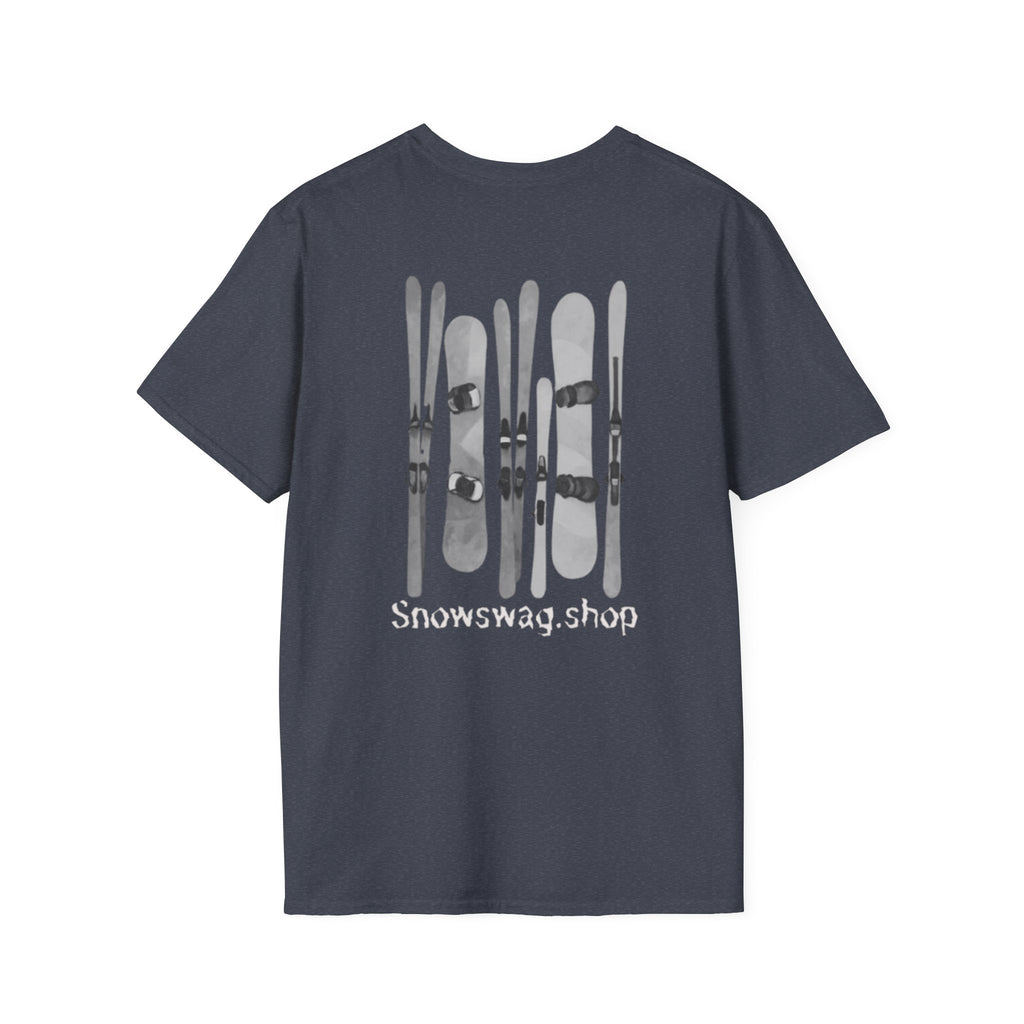 Snow Swag Ski Adult T-Shirt — Unisex