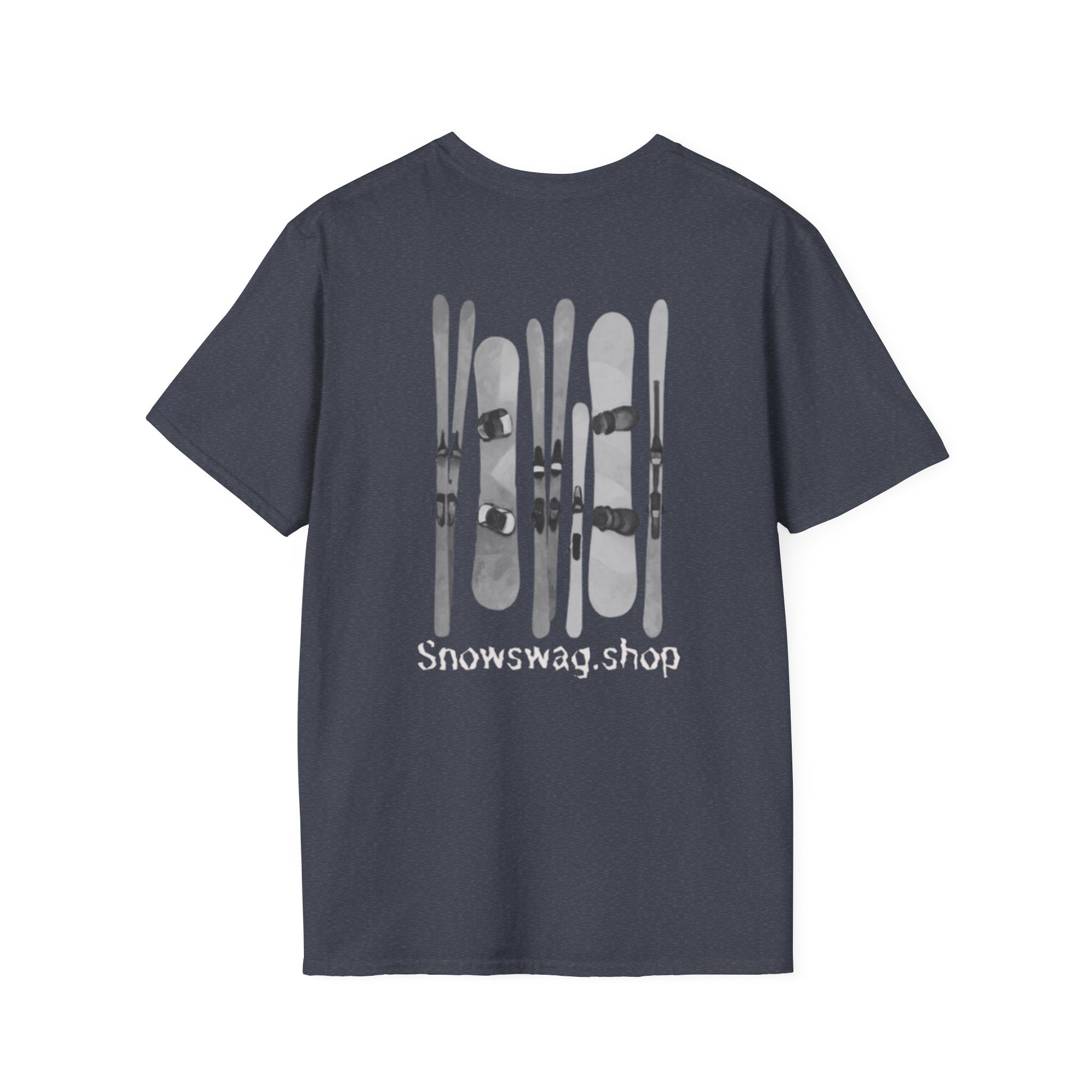 Snow Swag Ski Adult T-Shirt — Unisex