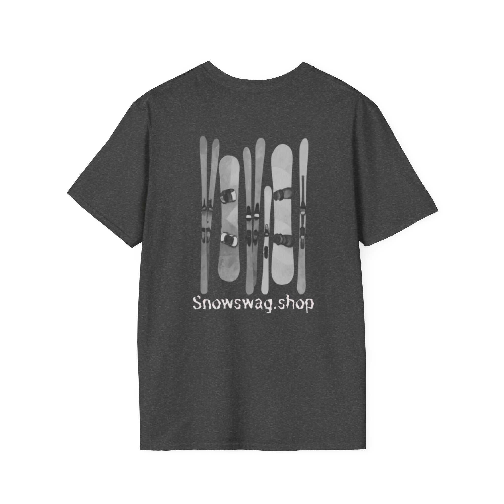 Snow Swag Ski Adult T-Shirt — Unisex