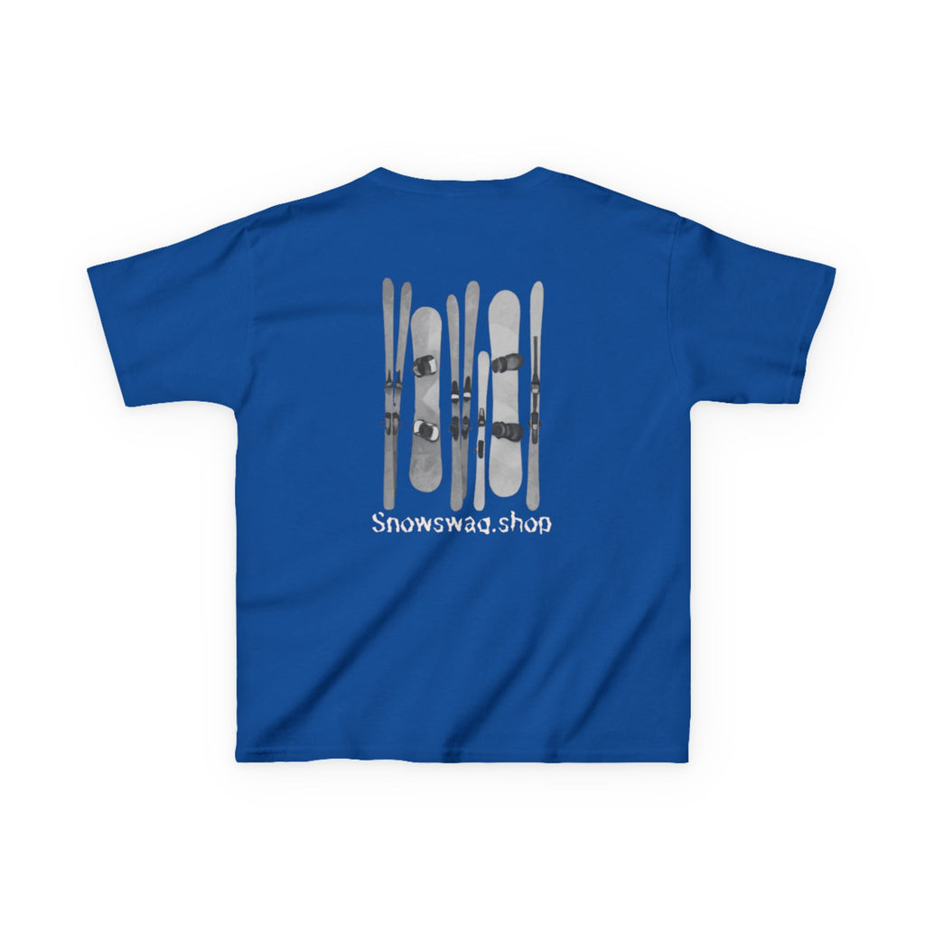 Snow Swag Ski Kids T-Shirt - WINTER DROP Unisex