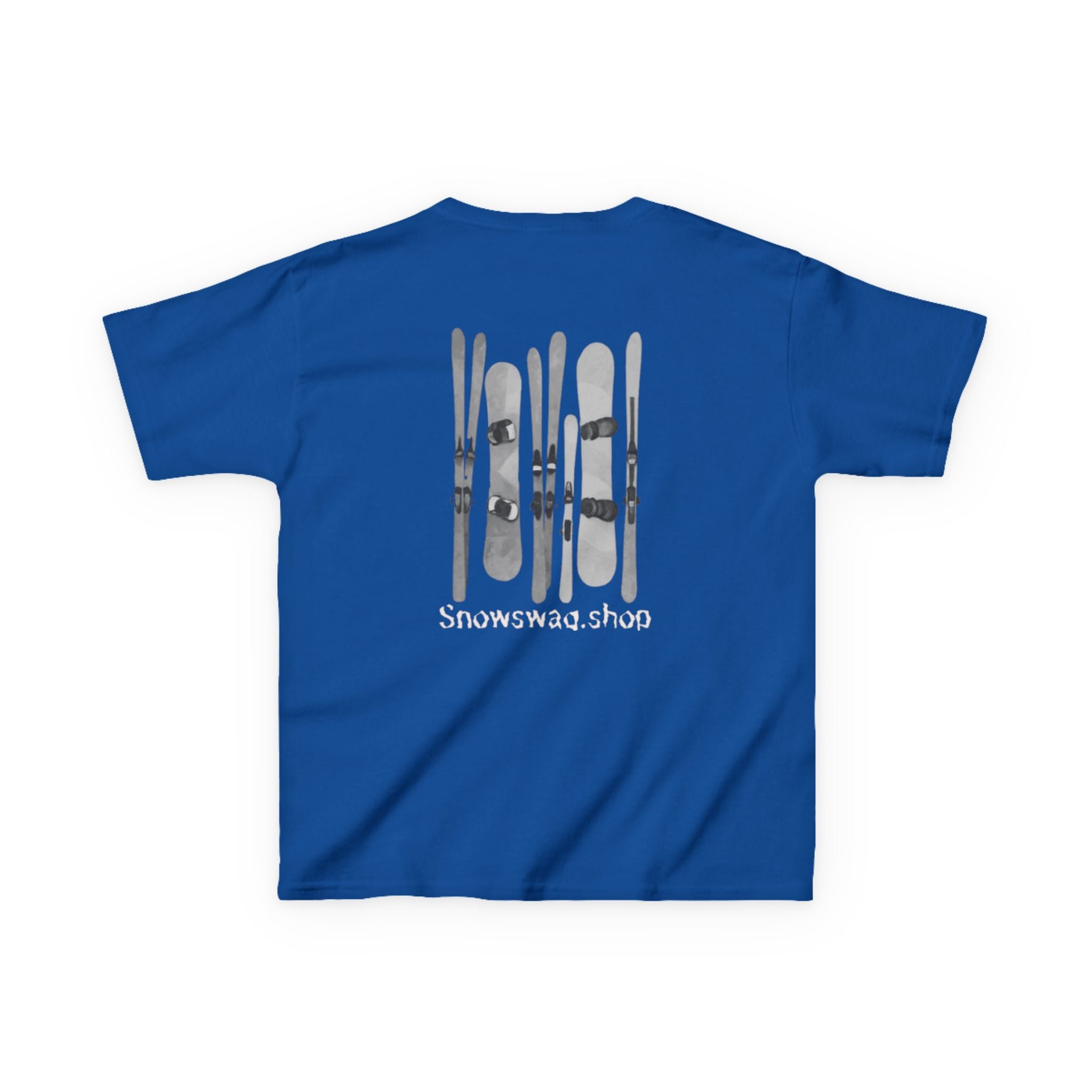 Snow Swag Ski Kids T-Shirt - WINTER DROP Unisex