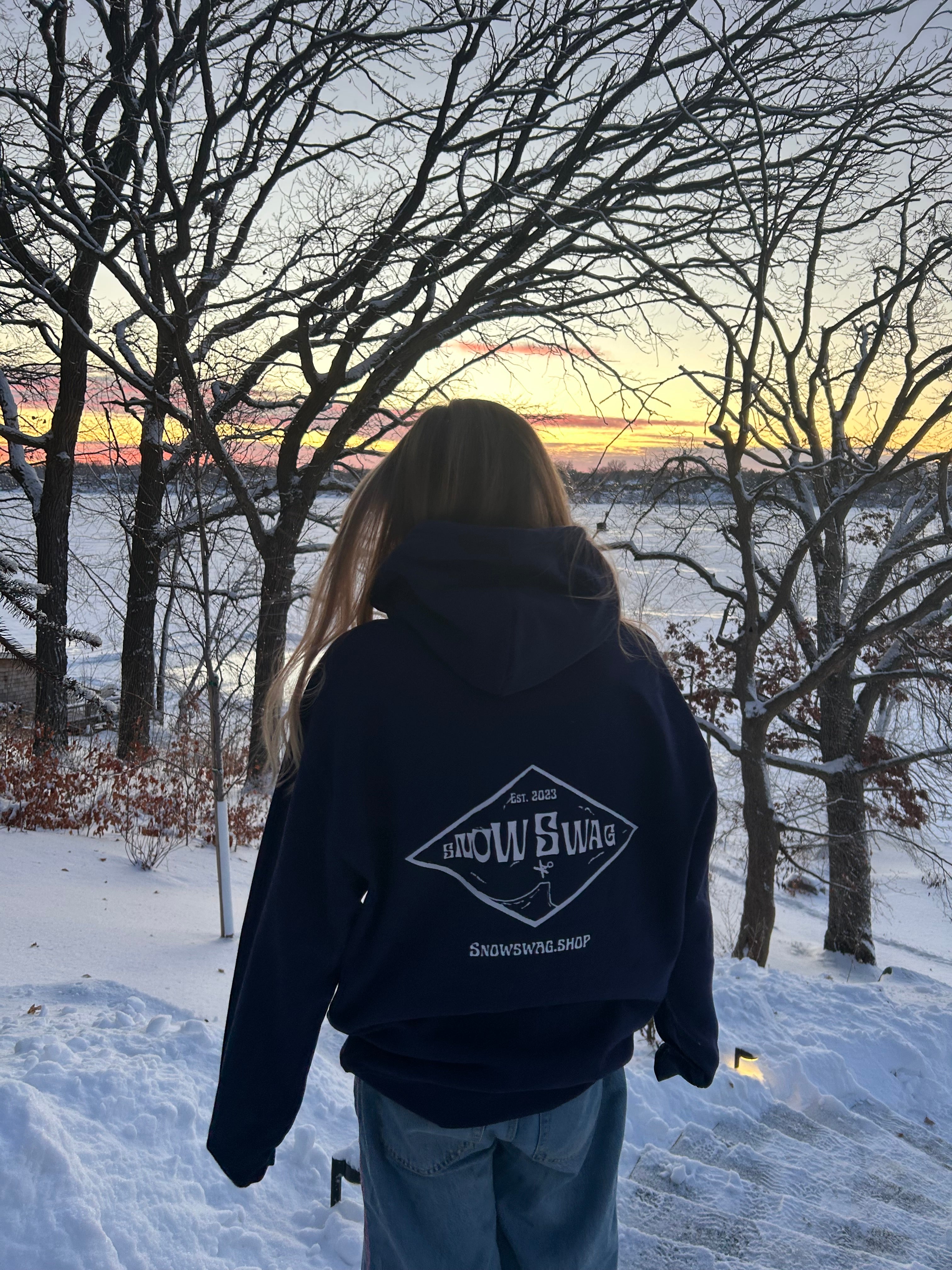 Snow Swag Adult Hoodie - Unisex WINTER DROP